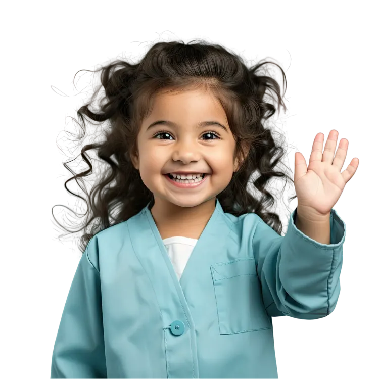 Smiling little girl